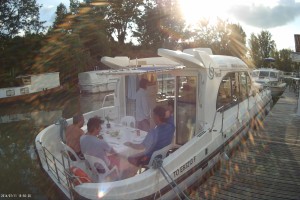 Nosso barco no canal du Midi